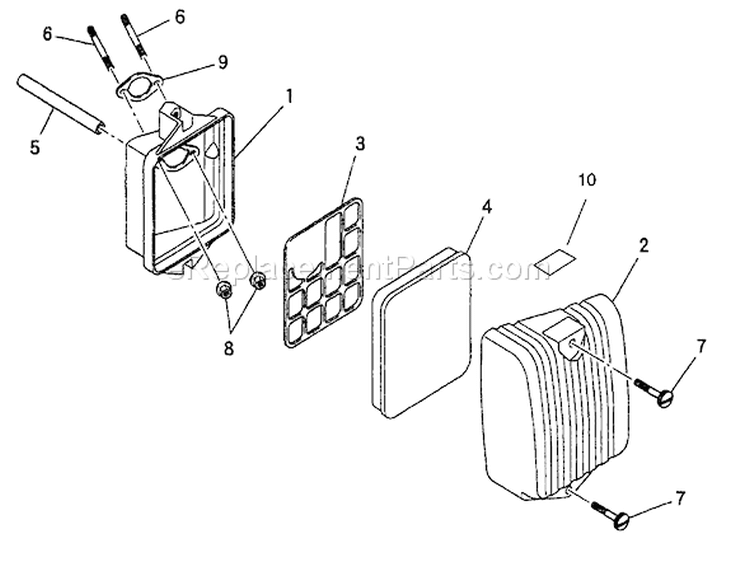 Page A Diagram and Parts List for 1532-0  Briggs and Stratton Generator